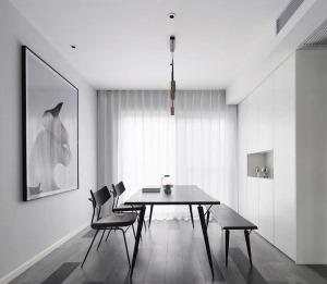 【红杉树装饰】126㎡现代简约风格，沙发墙开半窗超赞！