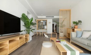 118㎡日式三居，原木家具，簡單美好！