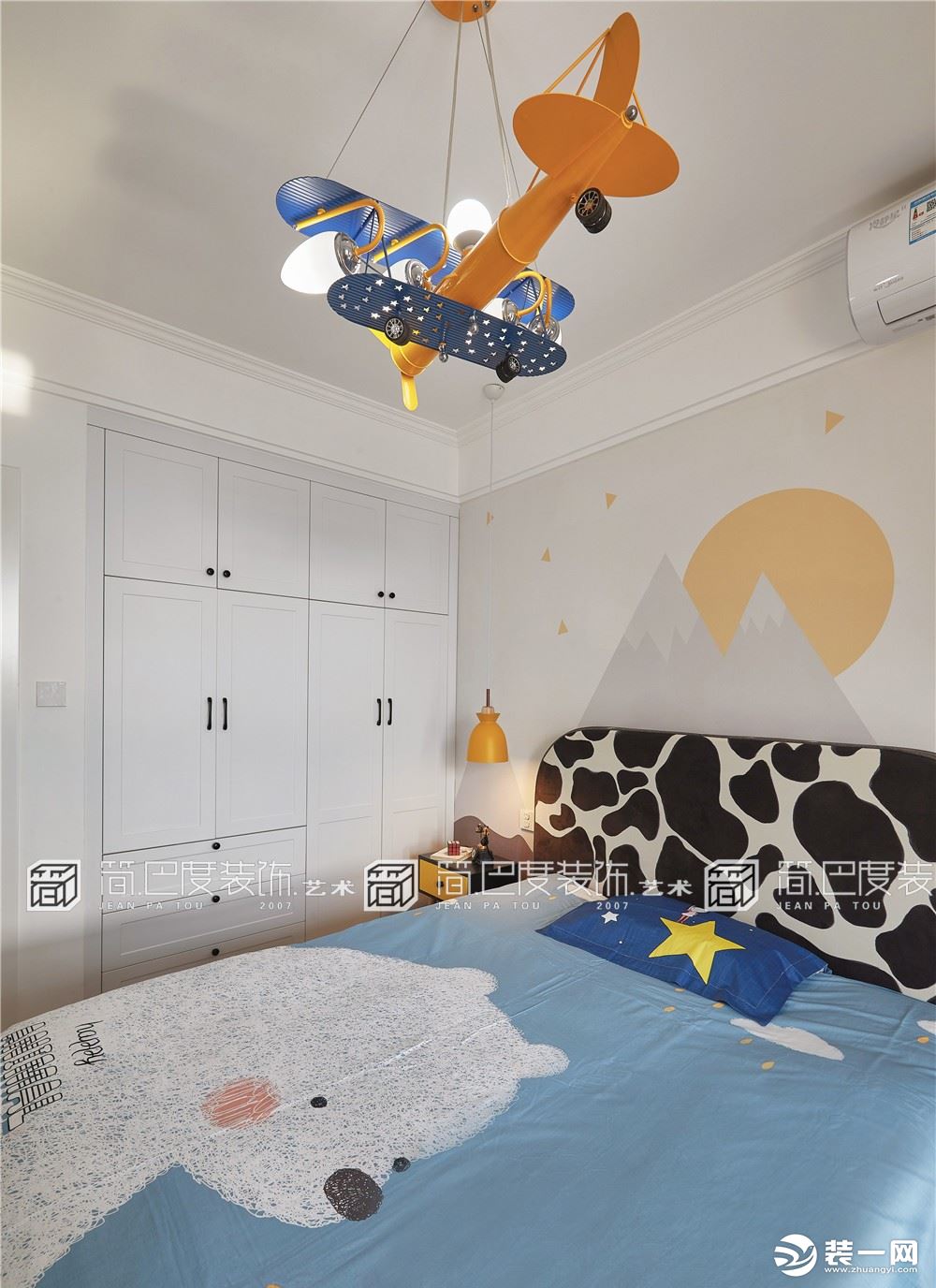 牟平紫金山庄240平方欧式欧式豪华儿童房装修效果图