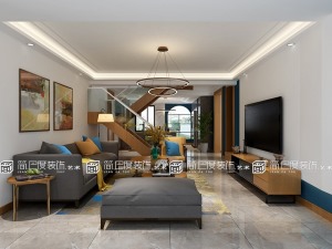 牟平紫金山庄240平方欧式欧式豪华客厅装修效果图