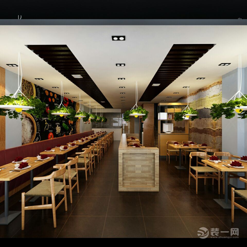 现代风格餐厅装修效果图