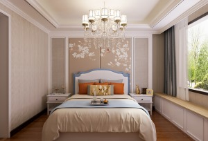 卧室-欧式古典风格-装修效果图