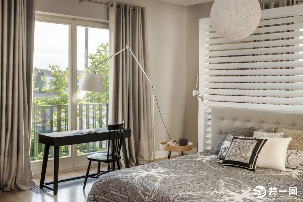 卧室，自然清新，营造出更加放松而舒适的休息环境。