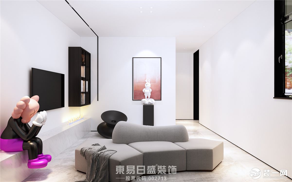 桃李春风两居室100㎡新中式风格案例