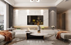 奥德海棠-160平米三居室-现代风格案例