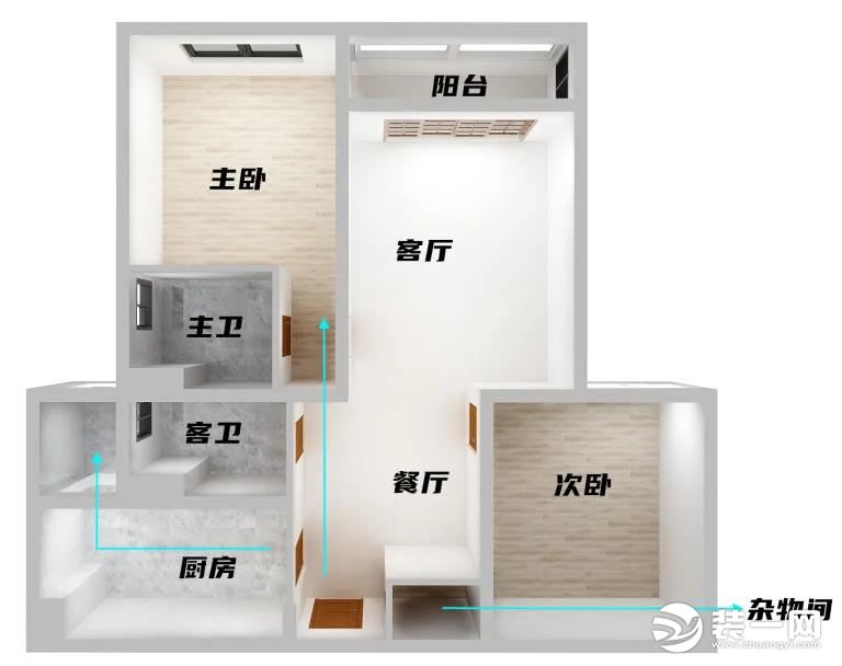 原始户型图