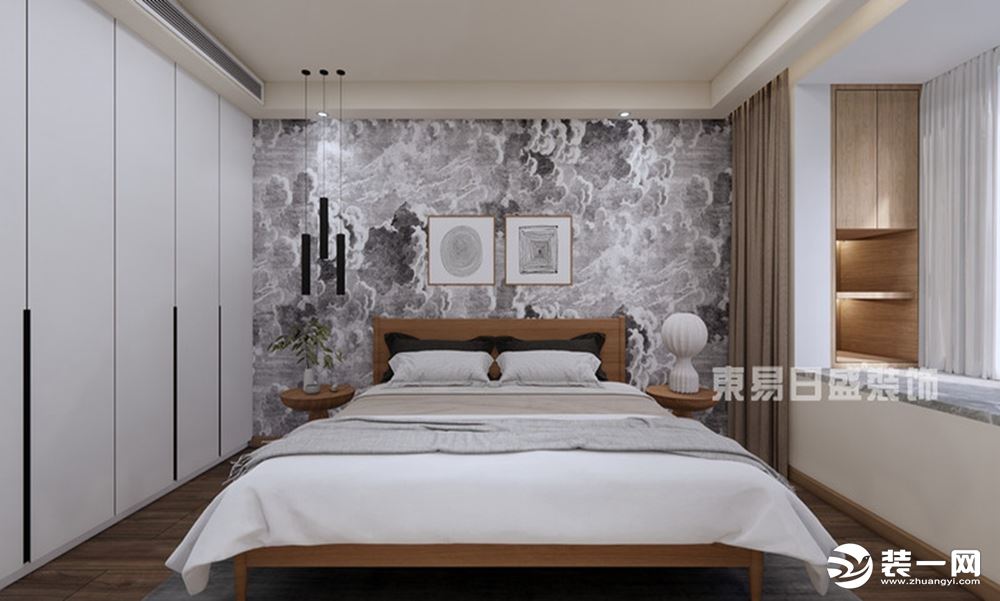 现代日式风格卧室装修设计