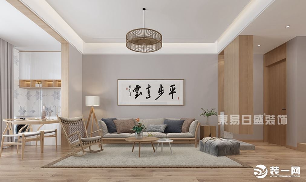 日式风格客厅装修设计