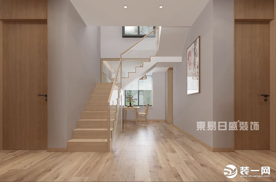 日式风格楼梯间装修设计
