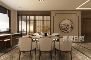 新中式风格餐厅装修设计