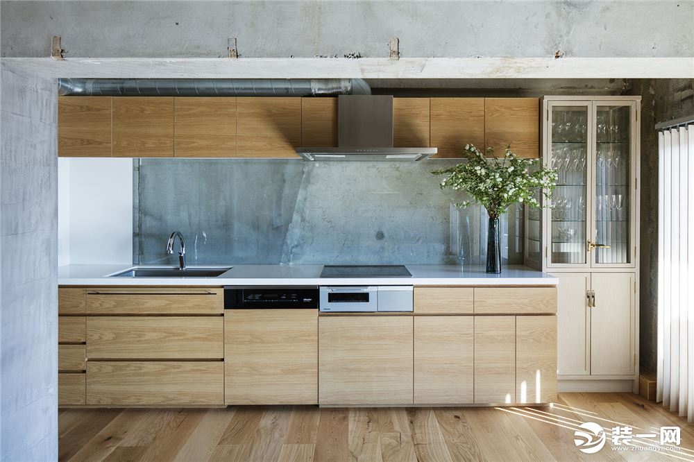 当代未来城105平方简约风格三居室厨房装修效果图