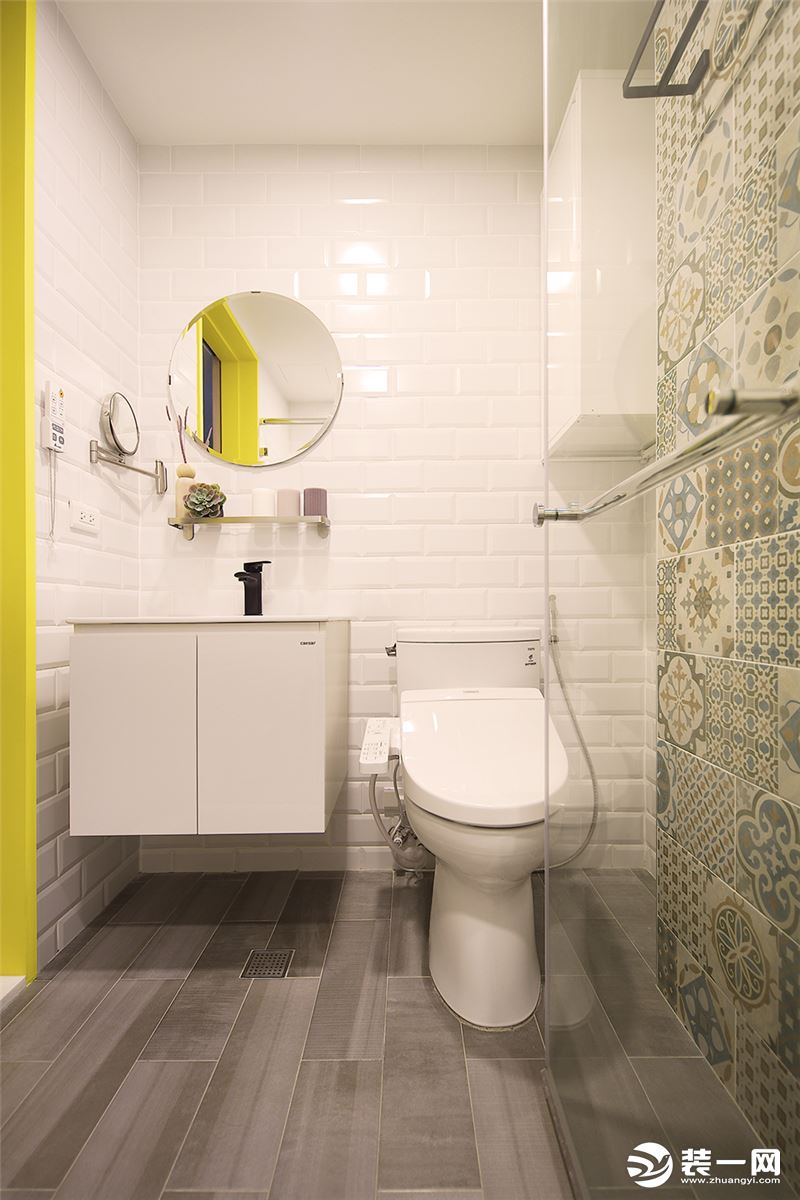 当代未来城135平方三居室现代简约卫生间装修案例
