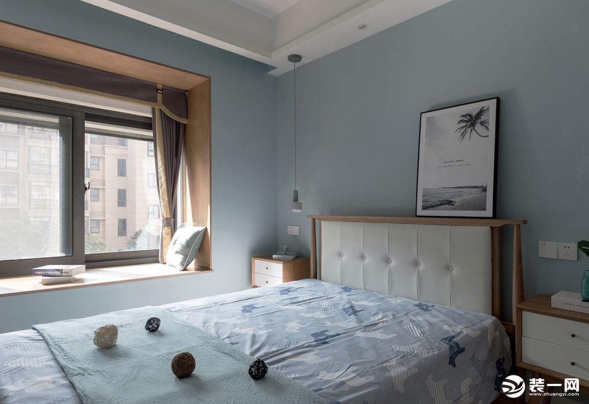 当代未来城135平方三居室现代简约卧室装修案例
