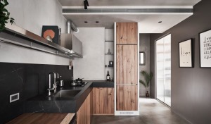 阿奎利亚风格城市三居室现代风格厨房案例赏析