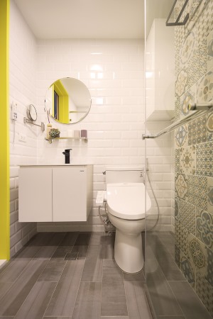 当代未来城135平方三居室现代简约卫生间装修案例