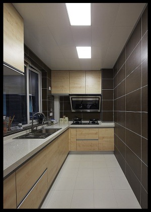 三好BRT速装 雅居乐 108平 三居室 造价10万 现代风格  厨房装修效果图