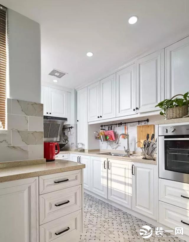 安纳西湖  140平方三居室 美式风格  厨房 装修效果图
