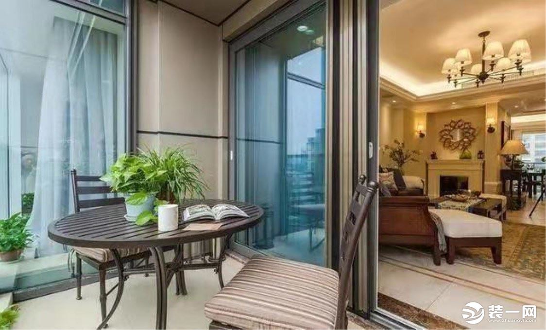 渝高香洲  160平方三居室 美式风格  休闲区  装修效果图