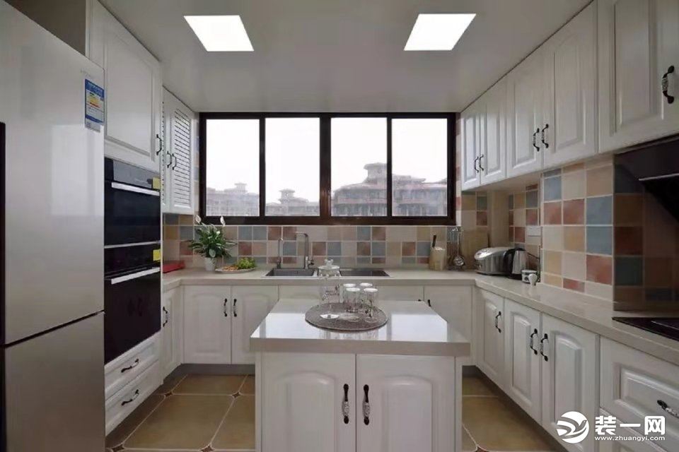 渝高香洲  97平方三居室 美式风格 厨房 装修效果图