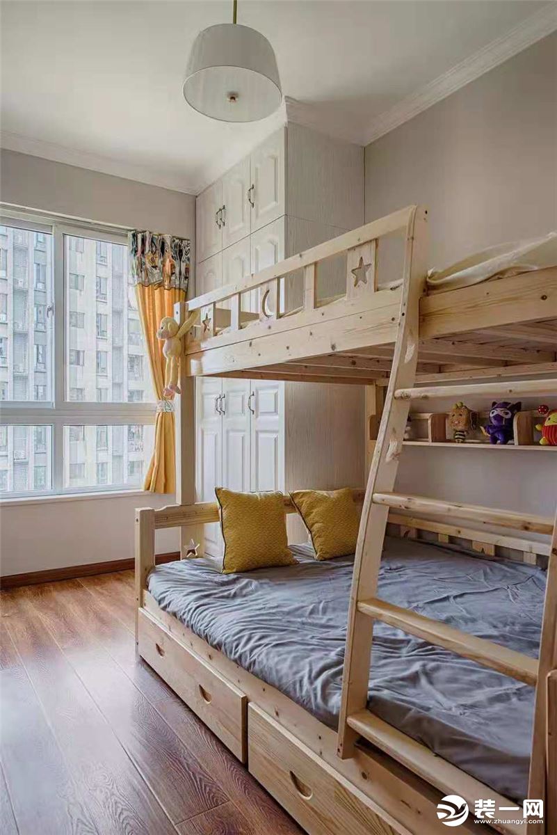 金科世界城  70平方两居室 美式风格  儿童房 装修效果图
