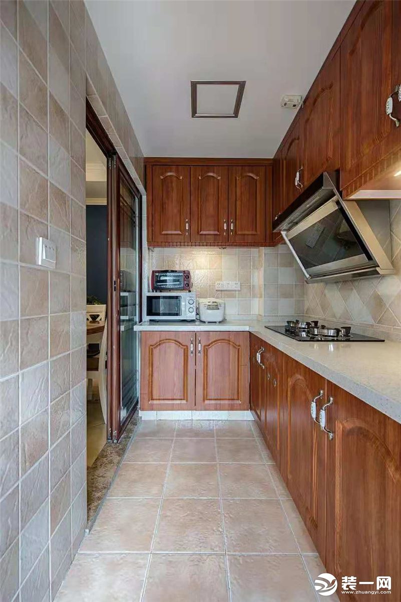 金科世界城  70平方两居室 美式风格  厨房 装修效果图