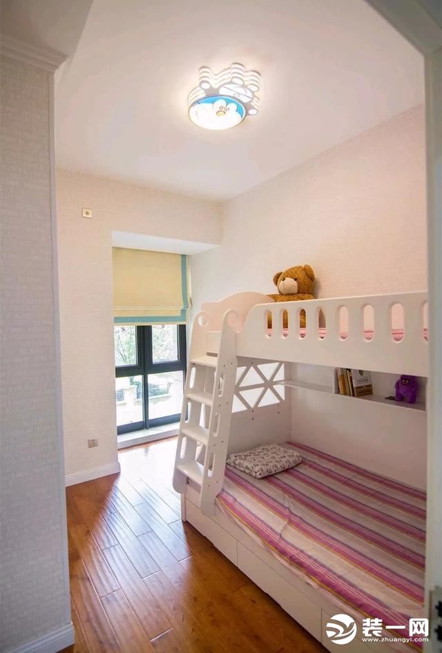 汇祥幸福里  140平方四居室 现代混搭风格  儿童房 装修效果图
