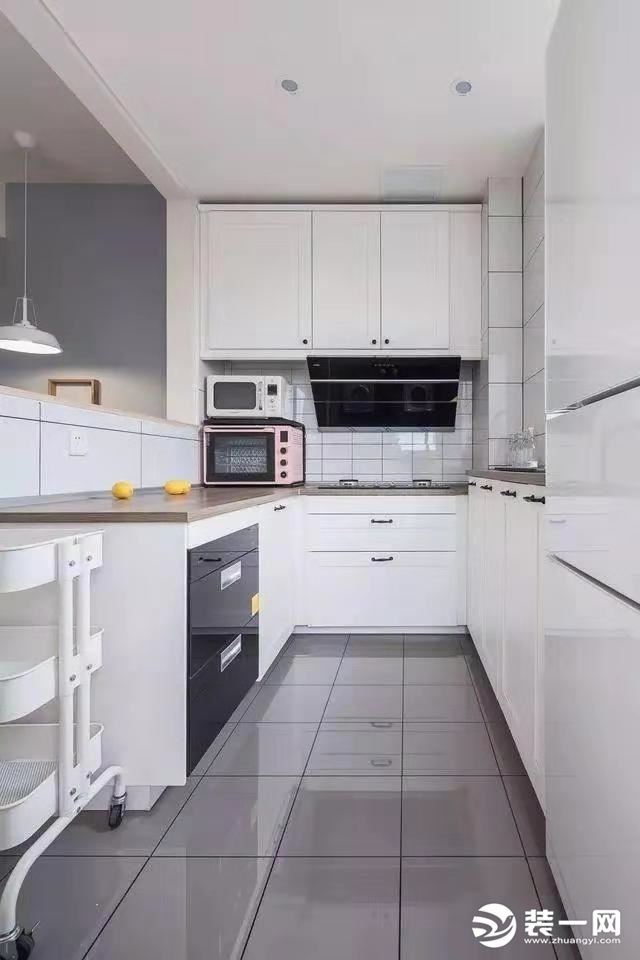 润丰水尚  90平方三室 简约风格  厨房 装修效果图