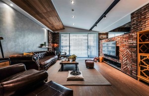 客厅loft现代风格装修效果图