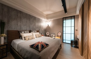卧室loft现代风格装修效果图