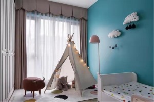 东方剑桥 100平方三室  简约风格  儿童房 装修效果图