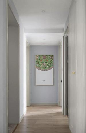 东原星樾  112平方两室 现代优雅风格 过道 装修效果图