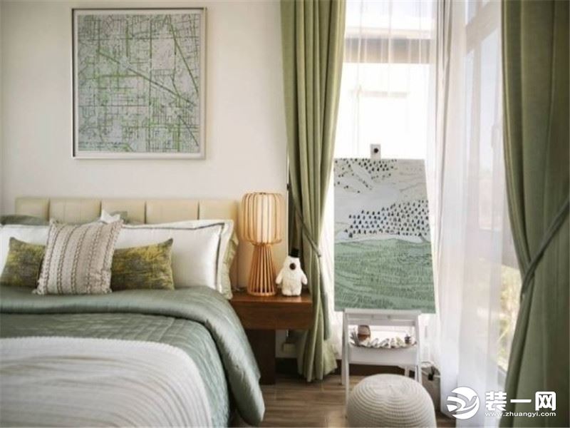卧室【浪琴屿装饰】苏园小区170平方四室两厅中式风格设计案例