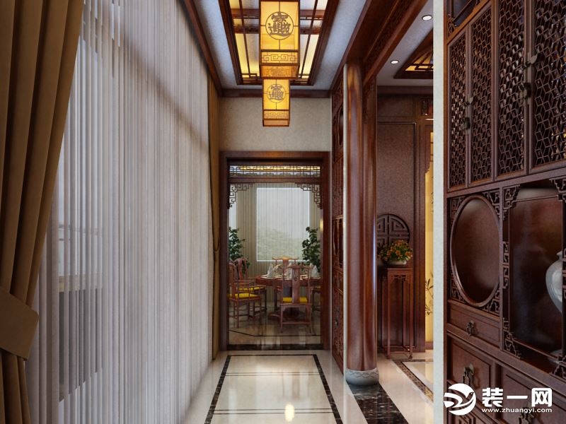 中式传统豪宅装饰250万