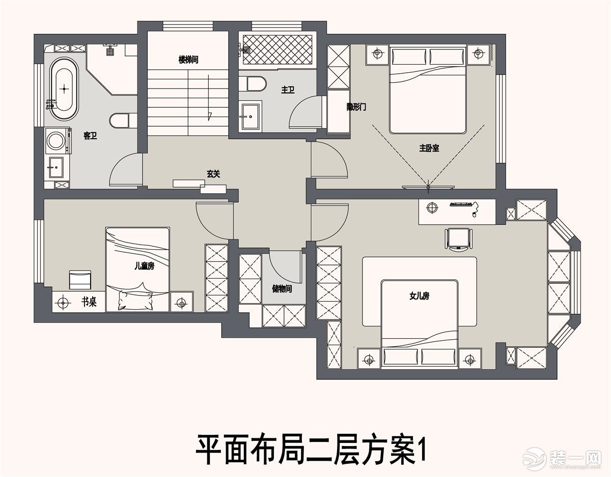 嘉德美庐200方米复式现代简约风格