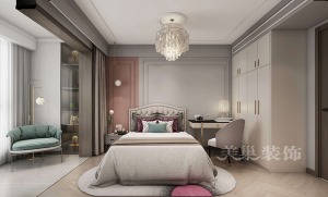 郑州鑫苑国际新城140平四室两厅现代简约风格，完美的婚房布局——儿童房设计