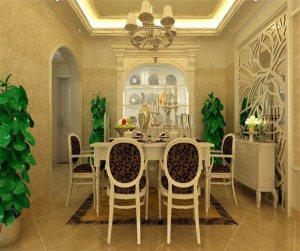 餐厅：在整个个餐厅的灯光设计以及座椅都显示出一点奢华的时尚感。