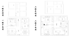上海爱佳苑189平米现代简约风格户型图