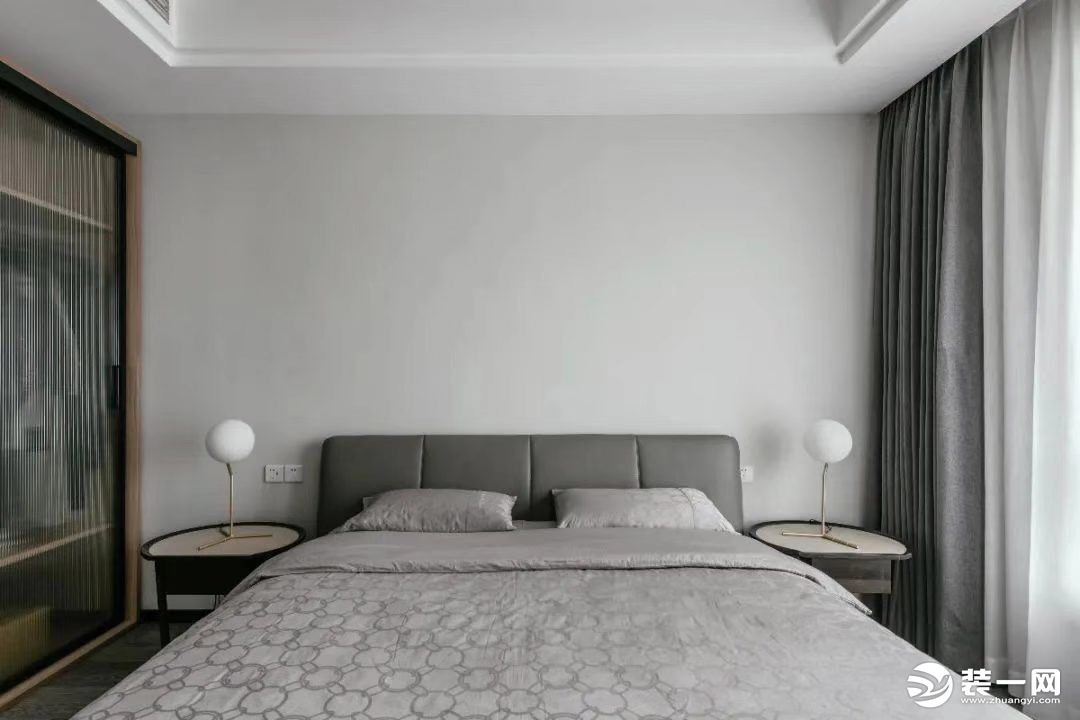 金色家园120现代风格卧室设计案例