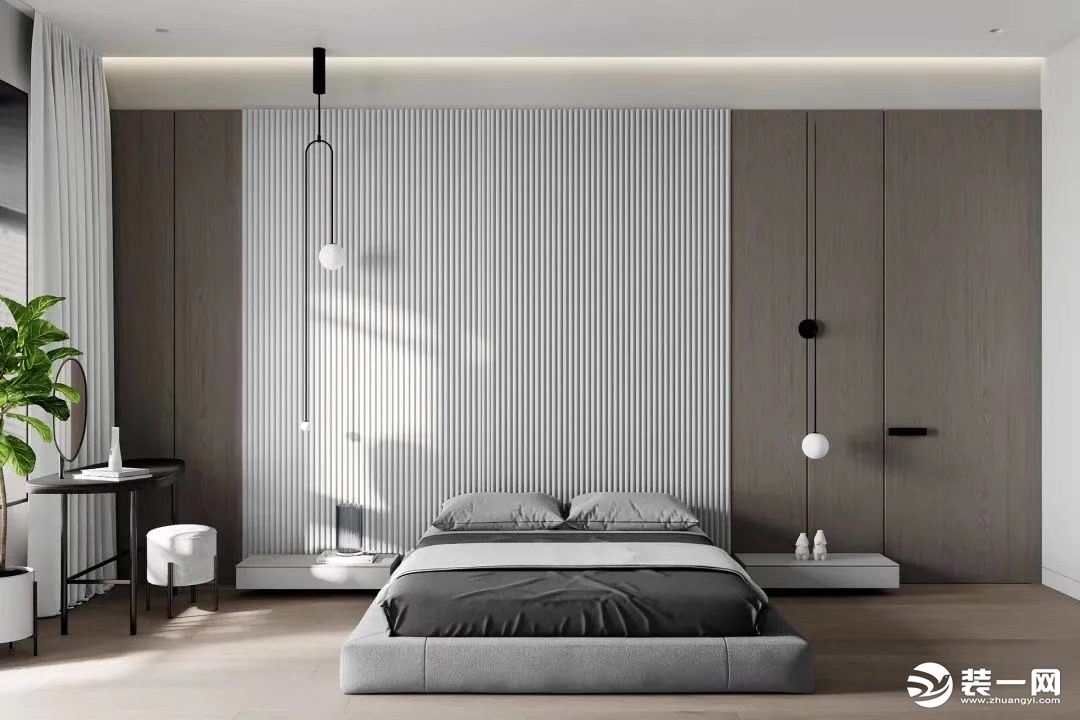 瑞丰园公寓现代风格卧室设计案例
