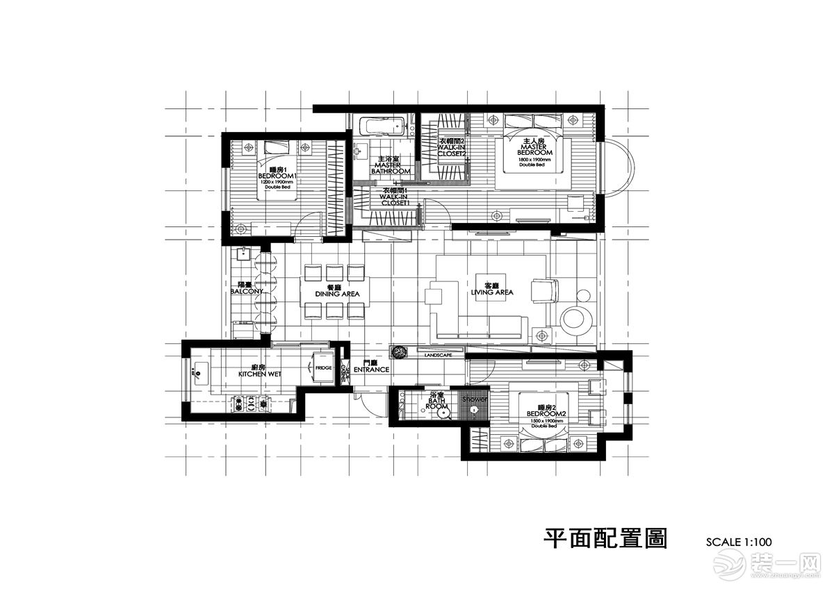 【平面布置图】