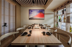 日式餐廳 200㎡和風日料店