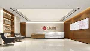 现代中式风格办公室装修设计，融合了传统中式文化元素和现代设计理念，展现出独特的韵味和品位。