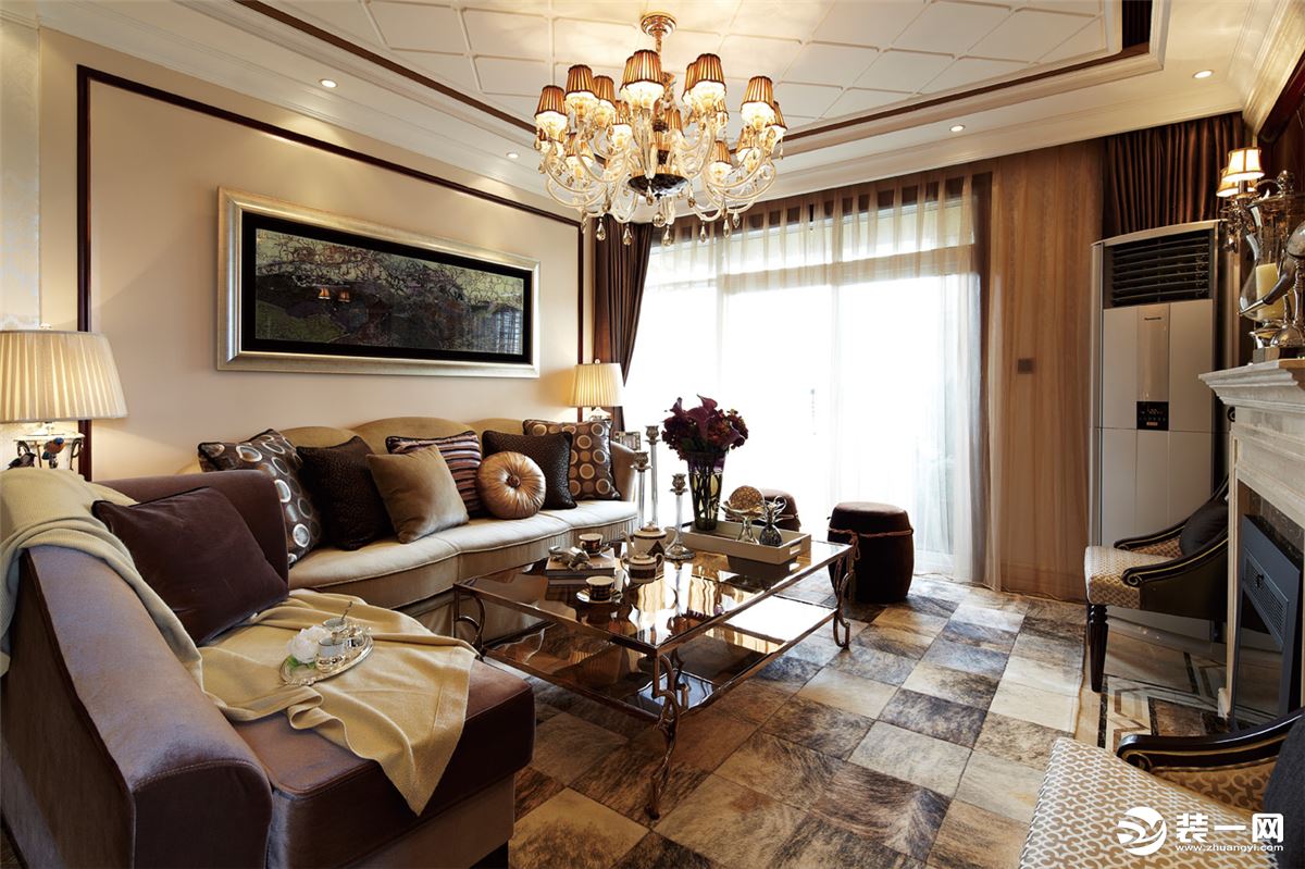 <元度家居汇装饰>滨江和城12万欧式风格装修--客厅