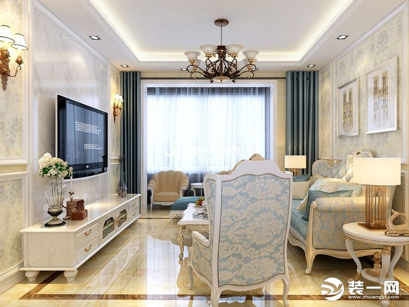 客厅的优雅来自于它富有格调，拥有的自信与细腻别致的搭配。
