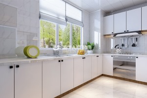 府园东居170平米四居室厨房北欧风格设计效果图