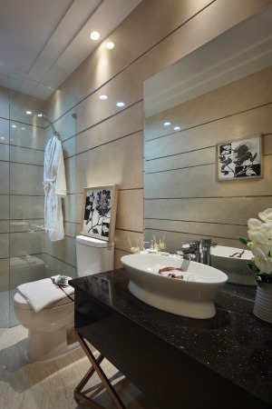 云南俊雅裝飾   丹槿園  歐式風格   三居室  140平米 衛生間