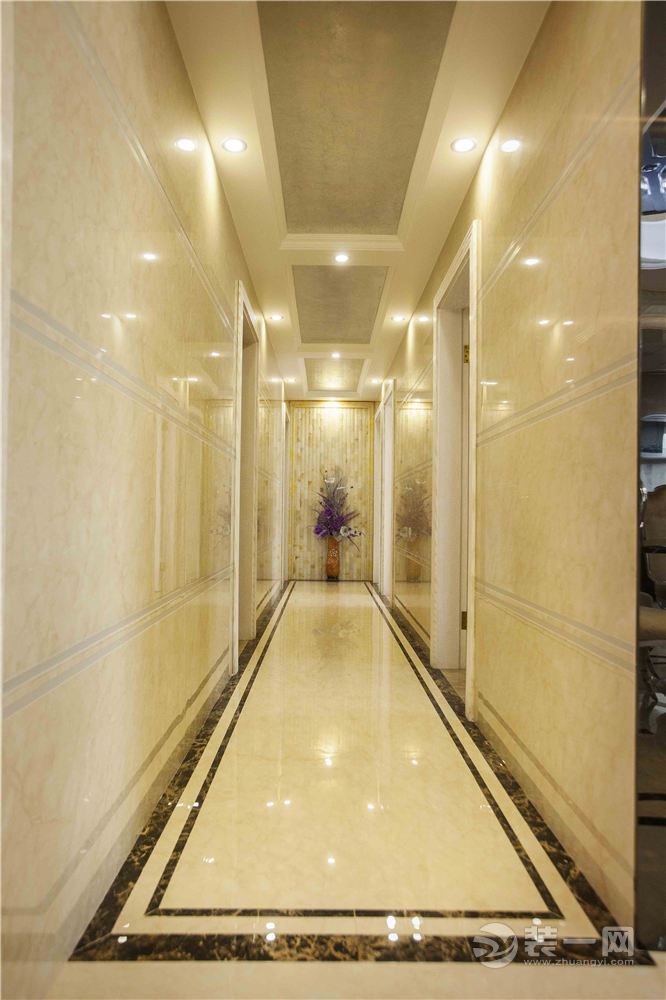 福州长乐皇庭美域168平米大户型简欧风格走廊