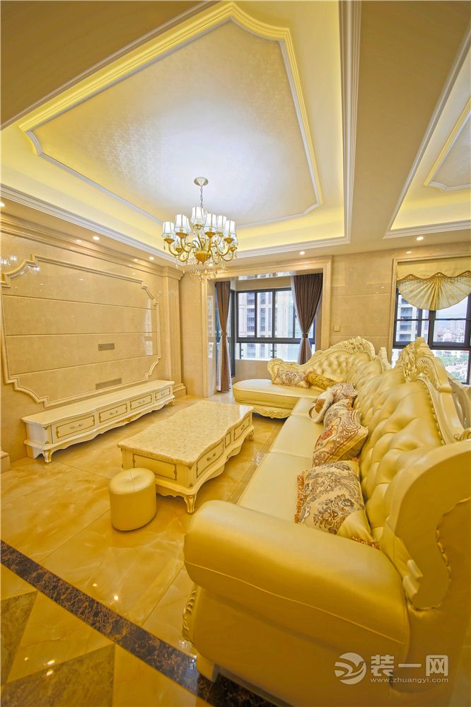 福州阳光凡尔赛宫136平米欧式风格客厅
