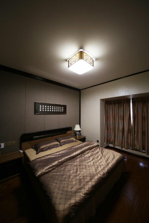 福州融侨悦府131平米三居室中式风格卧室