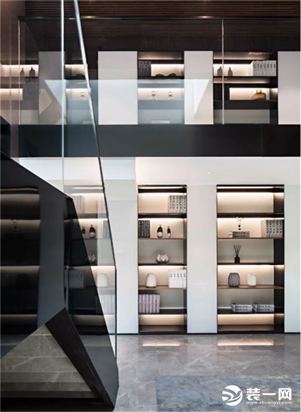  星河国际 190平 四居室  现代简约  陈列柜 收藏柜  装修效果图